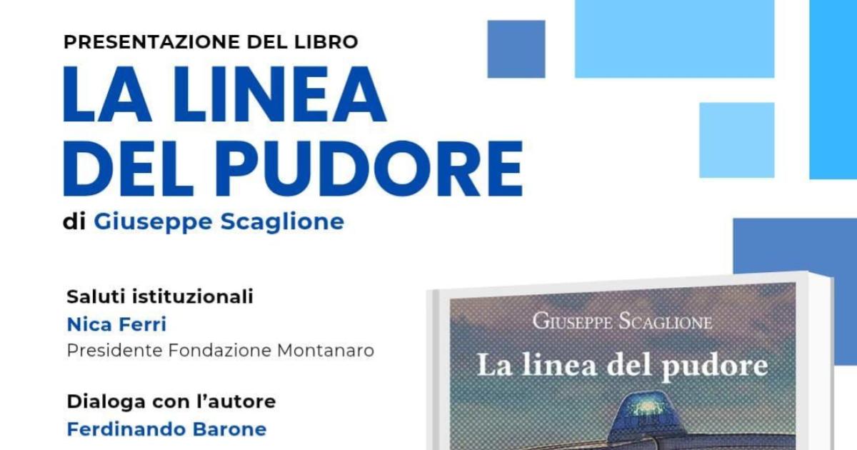 Presentazione del libro LA LINEA DEL PUDORE di Giuseppe Scaglione