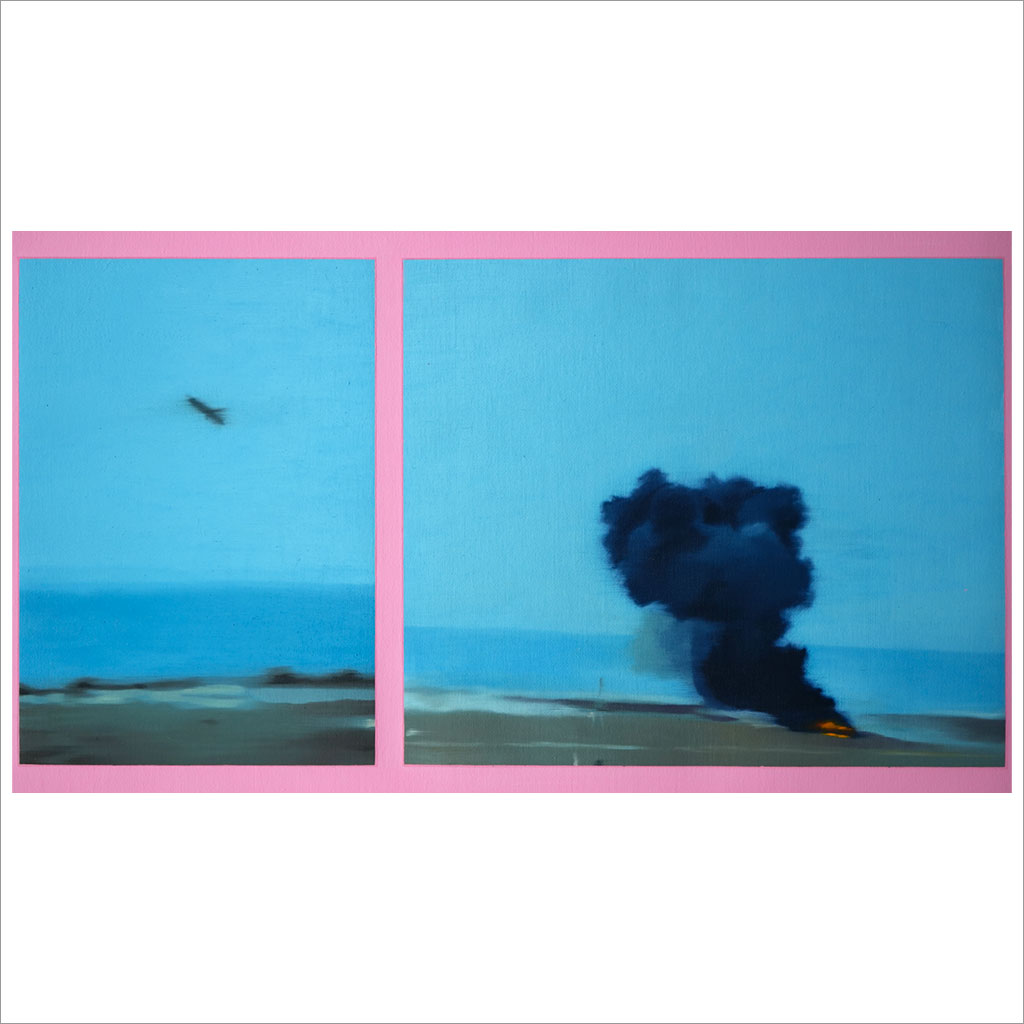 Francesco Rocco Ferruccio (Italia) Il paradosso delle informazioni Olio e acrilico su tela - 2025